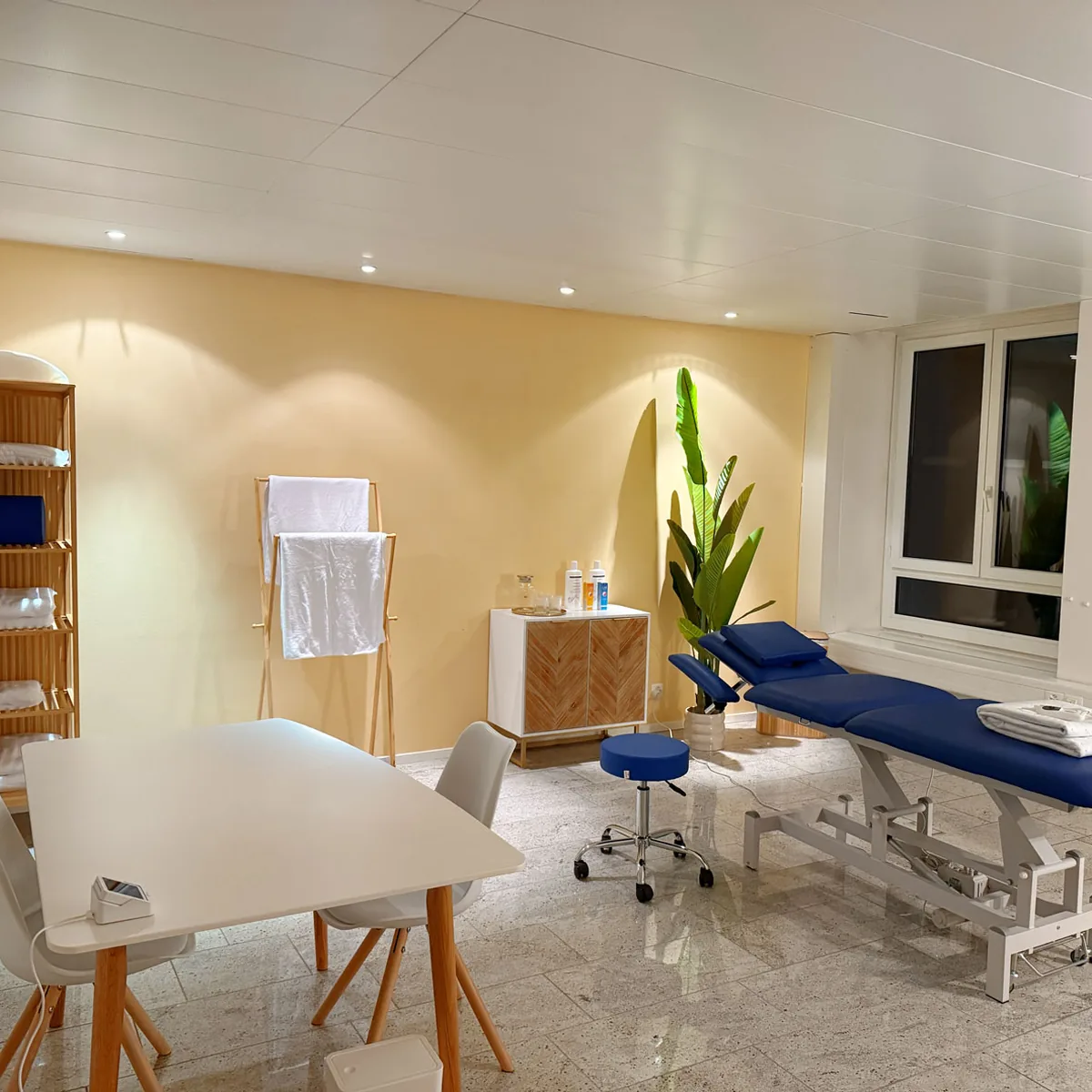 Praxisraum des Massage Zentrum Olten